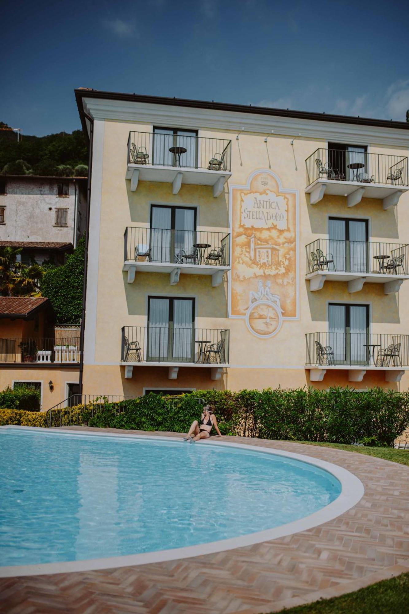 Stella D'Oro - Hotel & Apartments Tremosine Exteriör bild